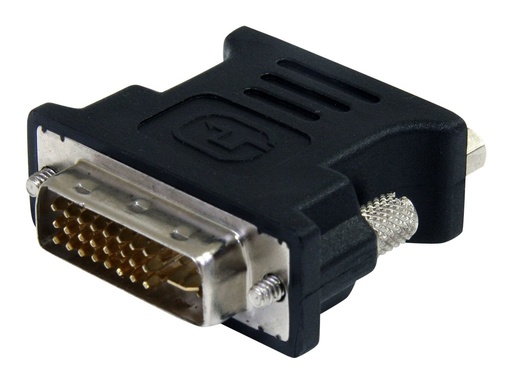[DVIVGAMFB10P] StarTech.com StarTech DVI auf VGA Adapter - DVI-I Stecker zu VGA Buchse Kabel Adapter - Schwarz - 10er Pack - VGA-Adapter - HD-15 (VGA)