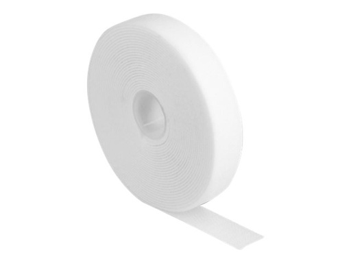 [18381] Delock Kabelbinderrolle - 5 m - weiß