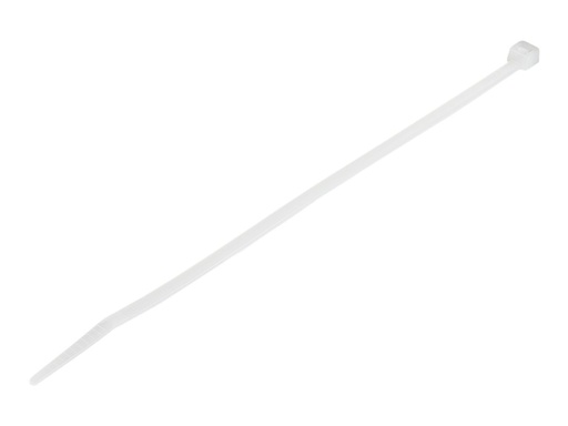 [CBMZT8NK] StarTech.com Kabelbinder - 203x4 mm, gebogene Spitze, weiß, 1000 Stück - Kabelbinder - 20.32 cm - weiß - TAA-konform (Packung mit 1000)
