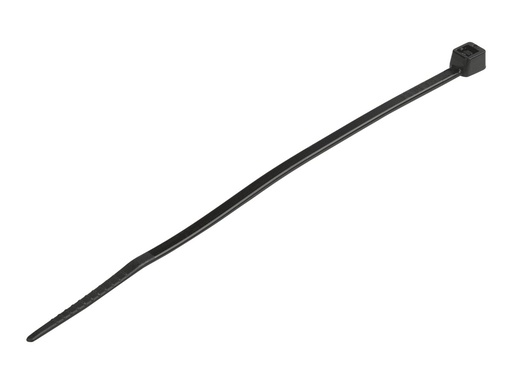 [CBMZT4B] StarTech.com Kabelbinder - 100x2 mm, gebogene Spitze, schwarz, 100 Stück - Kabelbinder - 10.16 cm - Schwarz - TAA-konform (Packung mit 100)