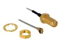 [88418] Delock Antennenkabel - I-PEX (M) zu SMA (W)