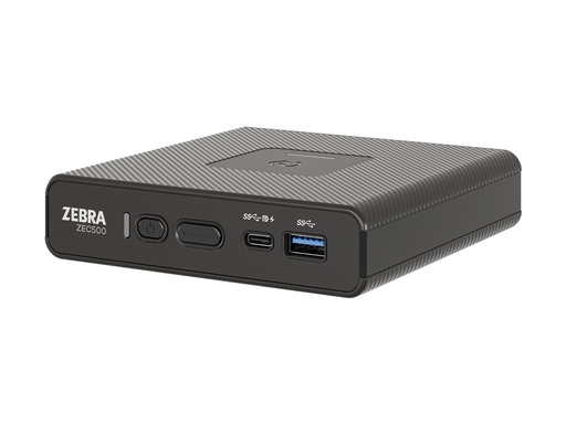 [ZEC500P-YS10B22-A6] Zebra ZEC500 - Premium - USFF - 5430 / 2.1 GHz - RAM 8 GB 128 GB - 1GbE, Wi-Fi 6E, Bluetooth 5.3 LE, NFC - WLAN: 802.11a/b/g/n/ac/ax (Wi-Fi 6E)