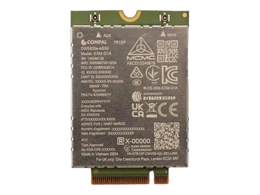 [DELL-9WCV5] Dell Wireless DW5826E - Drahtloses Mobilfunkmodem