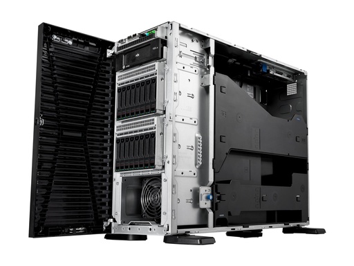 [P85581-425] HPE ProLiant ML110 Gen11 - Server - Tower - 4.5U - 1-Weg - 1 x Xeon Silver 4510 / 2.4 GHz - RAM 64 GB - SATA/SAS/NVMe - Hot-Swap 6.4 cm (2.5")