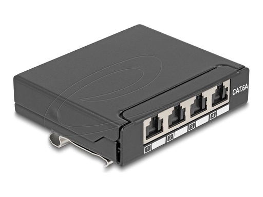 [90378] Delock Patch Panel - mini - DIN schienenmontierbar