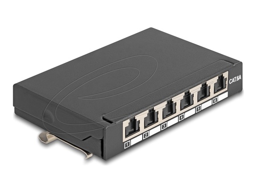 [90379] Delock Patch Panel - mini - DIN schienenmontierbar