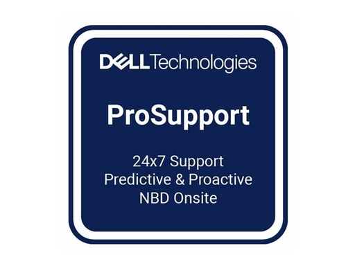 [DMMM_1PS3PS] Dell Erweiterung von 1 jahr ProSupport auf 3 jahre ProSupport - Serviceerweiterung - Arbeitszeit und Ersatzteile (für Notebooks)