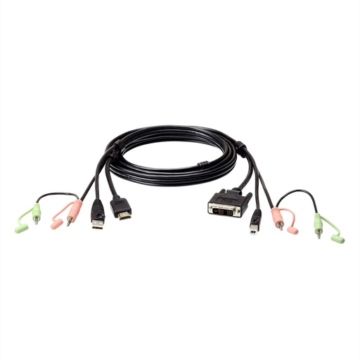 [2L-7D02DH] ATEN 2L-7D02DH - Tastatur- / Video- / Maus- (KVM-) Kabel