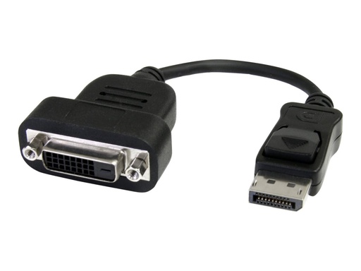 [DP2DVIS] StarTech.com Aktiver DisplayPort auf DVI-D Adpater - DP zu DVI Single Link Konverter (Stecker/Buchse)
