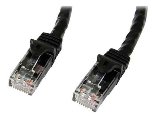 [N6PATC5MBK] StarTech.com 5m Cat6 Snagless Gigabit UTP Netzwerkkabel - Cat 6 RJ45 Netzwerkkabel mit Knickschutz - Schwarz - Patch-Kabel - RJ-45 (M)