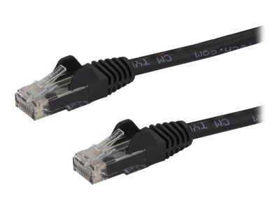 [N6PATC2MBK] StarTech.com 2m Cat6 Snagless Gigabit UTP Netzwerkkabel - Cat 6 RJ45 Netzwerkkabel mit Knickschutz - Schwarz - Patch-Kabel - RJ-45 (M)