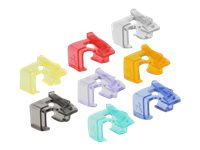 [86420] Delock RJ45 Repair Clip Starter Set - Netzwerkanschluss Reparatur-Clip - diverse Farben (Packung mit 16)