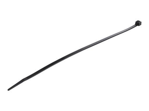 [CBMZT10B] StarTech.com Kabelbinder 254x4 mm, gebogene Spitze, schwarz, 100 Stück - Kabelbinder - 25.4 cm - Schwarz - TAA-konform (Packung mit 100)