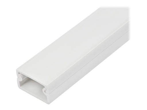 [CBMWWD1911] StarTech.com Solid Cable Management Raceway with Adhesive Tape & Cover, 3/4"(19mm)W x 3/8"(11mm)H, 3ft(1m) length, PVC Network/Power Cord Hider/Wall Wire Duct, Max 6 Cables, UL Listed - UL94 V0, M1 Fire Rated (CBMWWD1911)