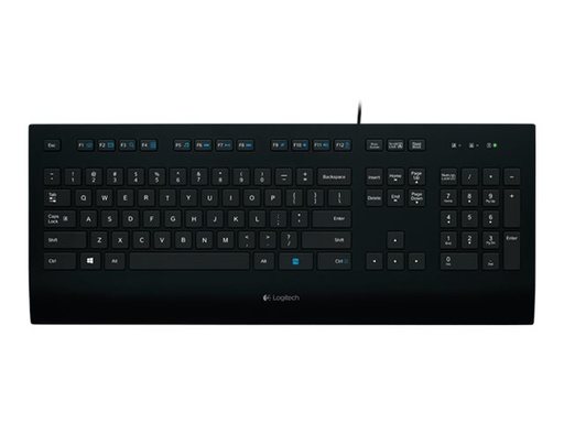 [920-005210] Logitech Corded K280e - Tastatur - USB - Französisch