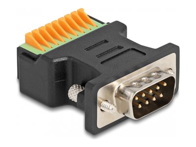 [66558] Delock Serieller Adapter - 9-poliger Anschlussblock zu DB-9 (M)