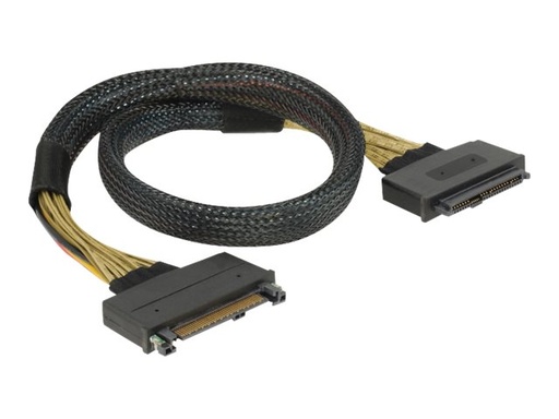 [85738] Delock SATA-Verlängerungskabel - U.2 (SFF-8639) (M)