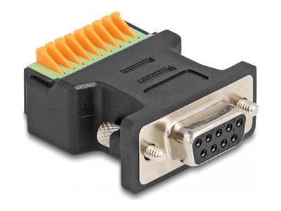 [66559] Delock Serieller Adapter - 9-poliger Anschlussblock zu DB-9 (W)