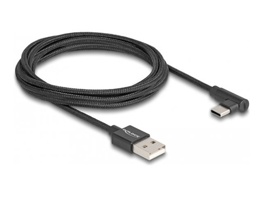 [80031] Delock USB-Kabel - USB (M) zu USB-C (M) gewinkelt