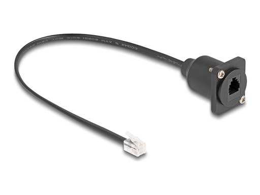 [87965] Delock Telefonverlängerungskabel - RJ-10 (M)