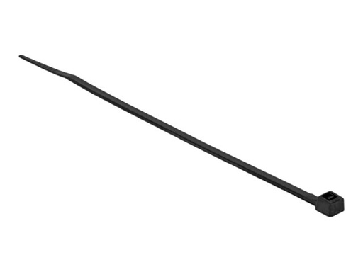 [19353] Delock Kabelbinder - wärmebeständig - 20 cm - Schwarz (Packung mit 100)