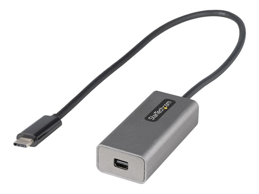[CDP2MDPEC] StarTech.com USB-C auf Mini DisplayPort Adapter - 4K 60Hz USB-C auf mDP Adapter Dongle - USB-Type-C zu Mini-DP-Monitor - Videokonverter - Kompatibel mit Thunderbolt 3 - 30cm Kabel (CDP2MDPEC)
