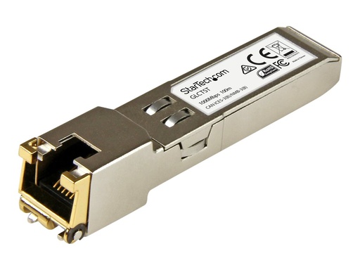 [GLCTST] StarTech.com Startech Gigabit RJ45 Kupfer SFP Transceiver Modul - Cisco GLC-T kompatibel - 1000Base-T - Mini-GBIC - SFP (Mini-GBIC)-