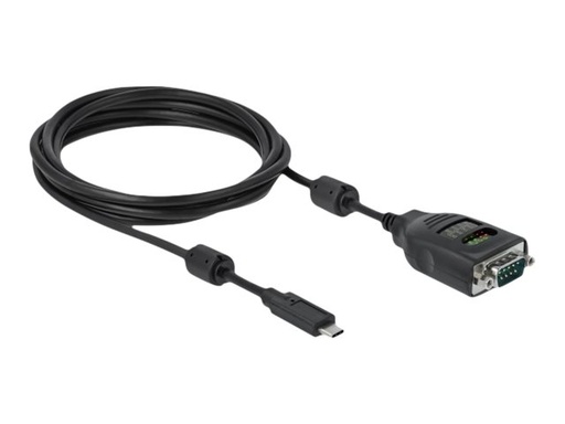 [90414] Delock Serieller Adapter - USB-C - RS-232 x