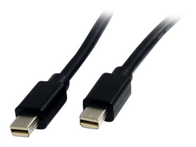 [MDISP1M] StarTech.com 1m Mini DisplayPort Kabel 1.2 - MiniDP 4k zu MDP - Stecker/Stecker - Schwarz - DisplayPort-Kabel - Mini DisplayPort (M)