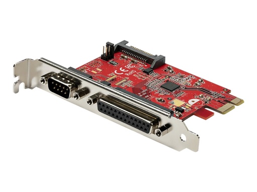 [PEX1S1P950] StarTech.com Startech PCIe-Karte mit serieller und paralleler Schnittstelle - PCI-Express-Kombi-Adapterkarte mit 1x DB25-Parallelschnittstelle & 1x serieller RS232-Schnittstelle (PEX1S1P950)