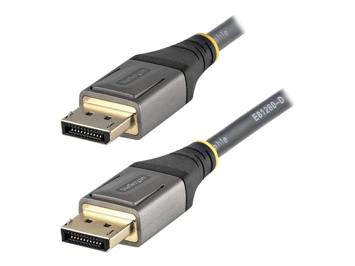 [DP14VMM5M] StarTech.com 5m VESA-zertifiziertes DisplayPort 1.4 Kabel - 8K 60Hz HDR10 MST - Ultra HD 4K 120Hz Video - DP 1.4 Monitorkabel - Für Monitore/Displays - DP zu DP Kabel - M/M (DP14VMM5M)