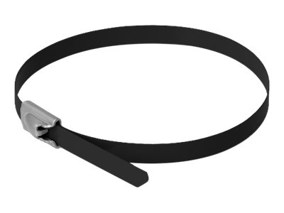 [18811] Delock Kabelbinder - 40 cm - Schwarz (Packung