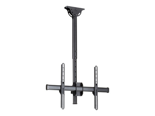 [FPCEILPTBSP] StarTech.com Flachbildfernseher Deckenhalterung - Vollbeweglich - Heavy Duty Stahl - Decken TV VESA Halterung für 32 bis 75 Zoll - Halterung - für Flachbildschirm - stabiler Stahl - Schwarz - Bildschirmgröße: 94-190.5 cm (37"-75")