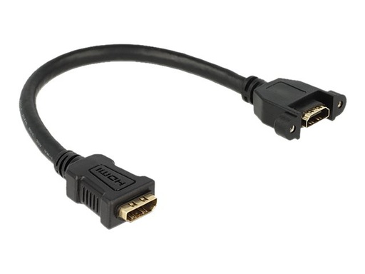[85100] Delock HDMI-Kabel - HDMI weiblich zu HDMI weiblich