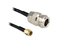 [88684] Delock Antennenkabel - RP-SMA (M) zu N-Anschluss (W)