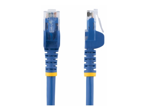 [N6PATC750CMBL] StarTech.com 7.5m CAT6 Ethernet Cable, 10 Gigabit Snagless RJ45 650MHz 100W PoE Patch Cord, CAT 6 10GbE UTP Network Cable w/Strain Relief, Blue, Wiring is UL Certified/TIA - Category 6 - 24AWG (N6PATC750CMBL)