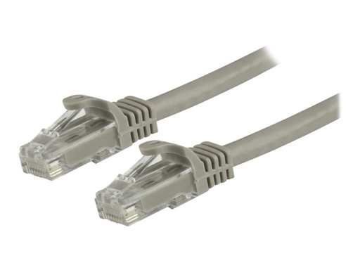 [N6PATC150CMGR] StarTech.com 1,5m CAT6-Kabel - Patchkabel - grau - Snagless - Patch-Kabel - RJ-45 (M)