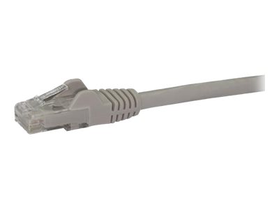 [N6PATC750CMGR] StarTech.com 7.5m CAT6 Ethernet Cable, 10 Gigabit Snagless RJ45 650MHz 100W PoE Patch Cord, CAT 6 10GbE UTP Network Cable w/Strain Relief, Grey, Wiring is UL Certified/TIA - Category 6 - 24AWG (N6PATC750CMGR)