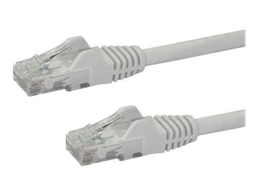 [N6PATC50CMWH] StarTech.com 0,5m Cat6 Snagless RJ45 Ethernet Netzwerkkabel - Weiß - 50cm Cat 6 UTP Kabel - Netzwerkkabel - RJ-45 (M)