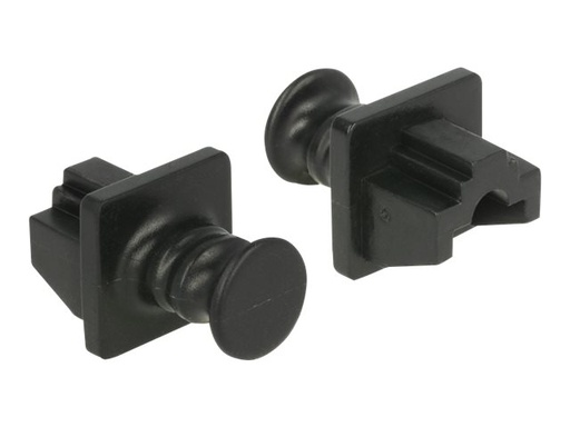 [86176] Delock Schutzumschlag - Schwarz (Packung mit