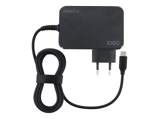 [020023] Mobilis Netzteil - GaN - 100 Watt - PD/PPS, PD, Fast Charge (USB-C)
