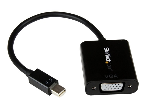 [MDP2VGA2] StarTech.com StarTech Mini DisplayPort 1.2 auf VGA Adapter / Konverter - 1920x1200 - mDP zu VGA für Laptop / MacBook - Videoadapter - Mini DisplayPort (M)