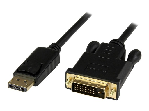 [DP2DVIMM3BS] StarTech.com StarTech 90cm Aktives DisplayPort auf DVI Kabel - Stecker/Stecker - DP zu DVI Adapter/ Konverter - 1920x1200 / 1080p - Schwarz - DisplayPort-Kabel - DisplayPort (M)