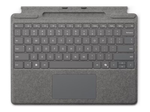 [8XB-00191] Microsoft Surface Pro Keyboard - Tastatur - mit Trackpad, Beschleunigungsmesser, Surface Slim Pen 2 Ablage- und Ladeschale