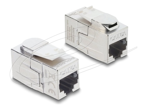 [90796] Delock Keystone Modul Kupplung RJ45 Buchse zu
