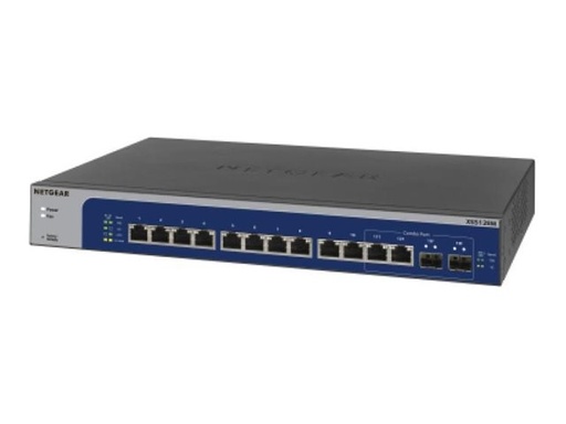 [XS512EM-200EUS] Netgear Plus XS512EM - V2 - Switch - L3 - Smart x 100/1000/2.5G/5G/10GBase-T x C 10 G-Bit SFP+