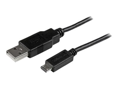 [USBAUB3MBK] StarTech.com 3m Micro USB Ladekabel für Smartphones und Tablets - USB A auf Micro B Kabel / Datenkabel / Anschlusskabel - USB-Kabel - Micro-USB Typ B (M)