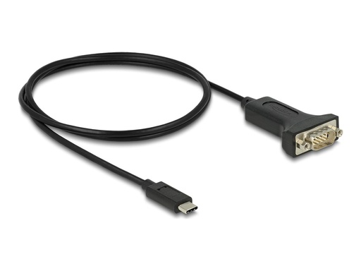 [64195] Delock Kabel USB / seriell - USB-C (M) zu RS-232 (M)