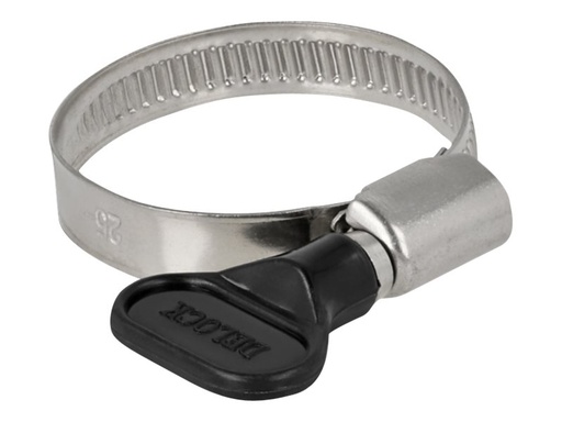 [19447] Delock Schlauchschelle - geeignet für 25 - 40 mm Schlauch - Schwarz (Packung mit 10)
