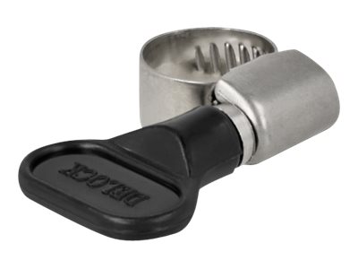 [19403] Delock Butterfly - Schlauchschelle - geeignet für 8 - 12 mm Schlauch - Schwarz (Packung mit 10)